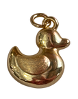 Duck charm on transparent background