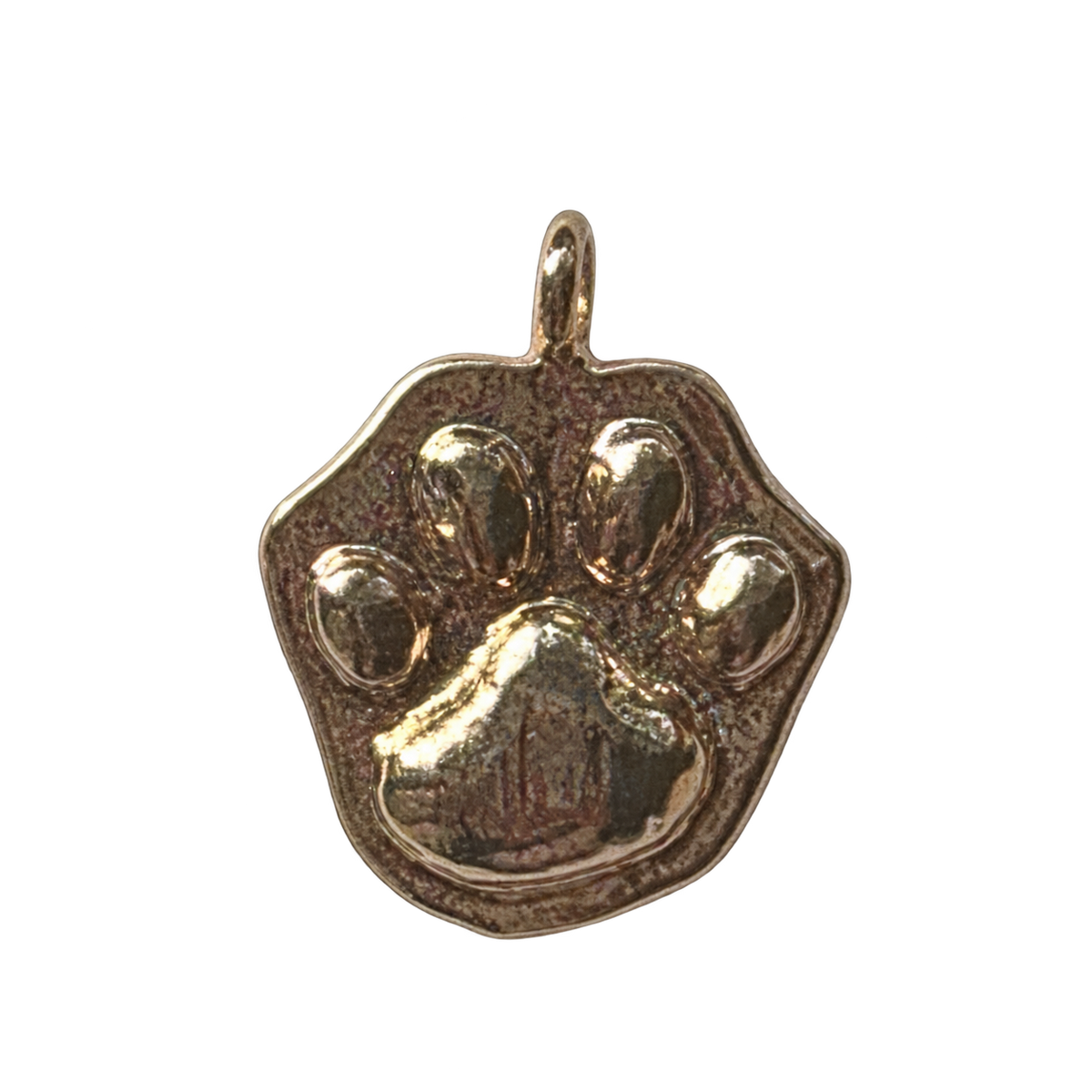 PAW charm on transparent background