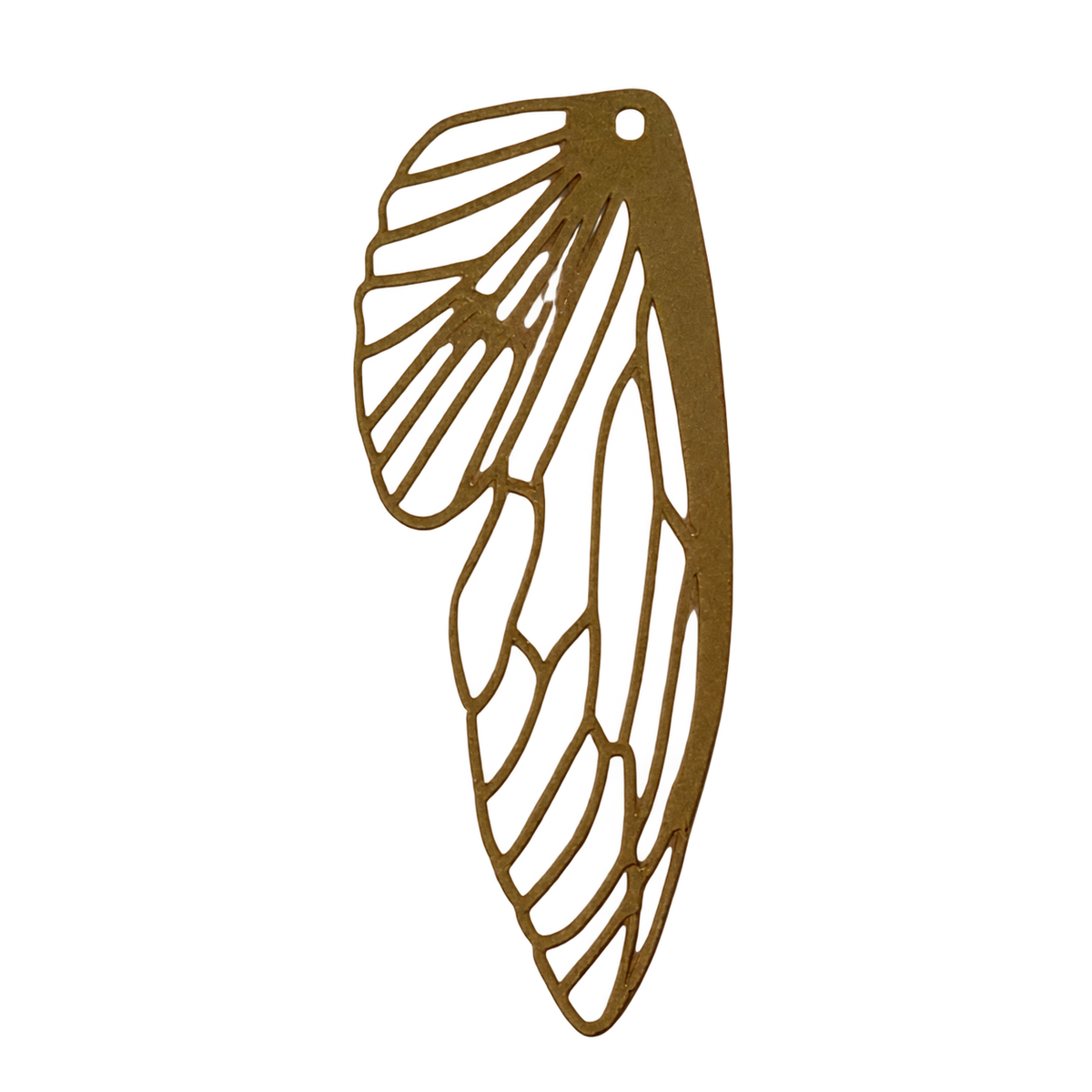 Butterfly Wing charm on transparent background