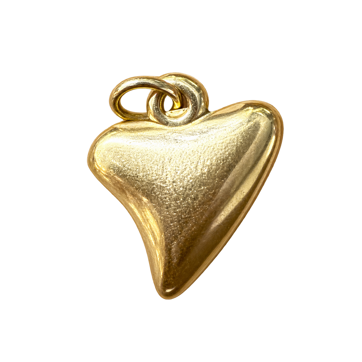PVD gold or silver stainless steel Shark Tooth - Gold plated