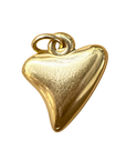 PVD gold or silver stainless steel Shark Tooth - Gold plated