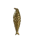 Gold filled Fish charm — Big natural full edit on transparent background