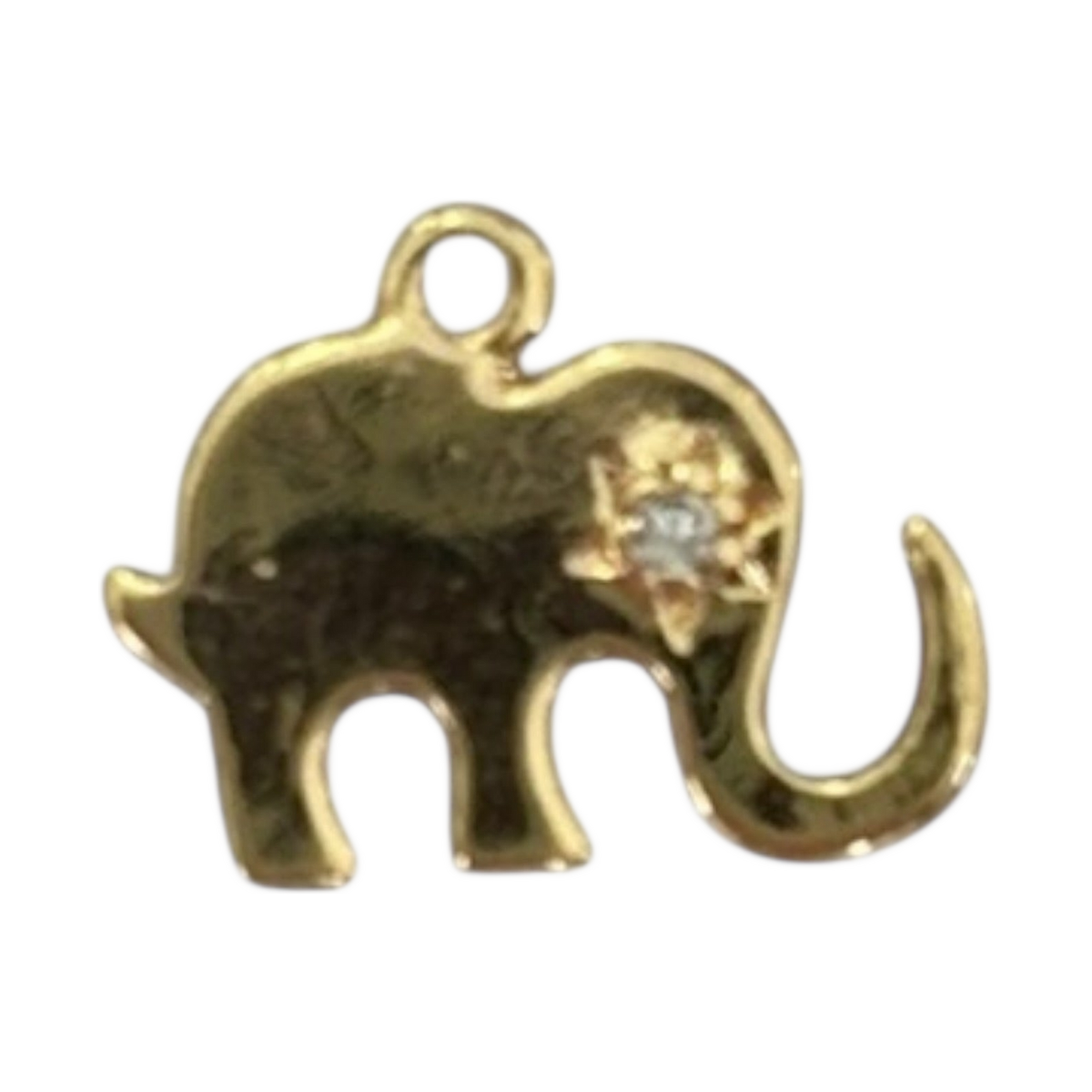 ELEPHANT charm on transparent background
