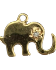 ELEPHANT charm on transparent background