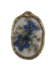 PRESSED FLOWER charm, natural transparent product image