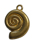 SEA SHELL CHARM small charm transparent image