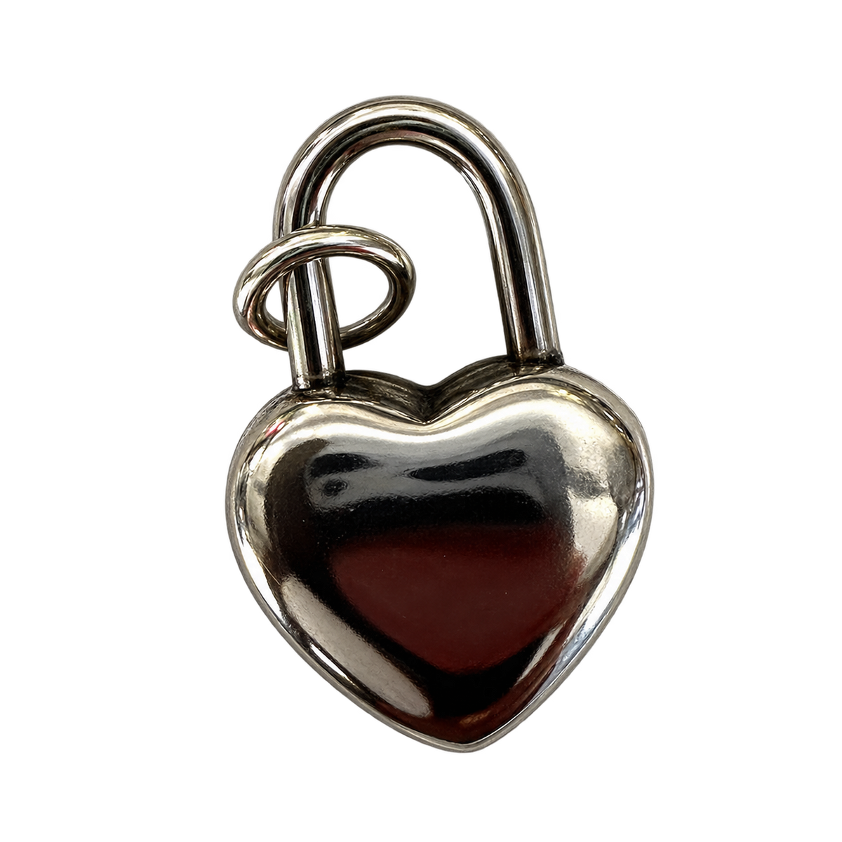 Silver Heart Locket charm